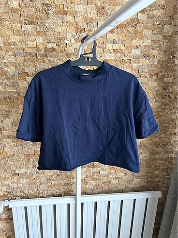 xs Beden Xs lacivert crop