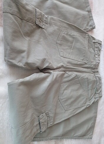 s Beden haki Renk pull&bear kargo pantolon