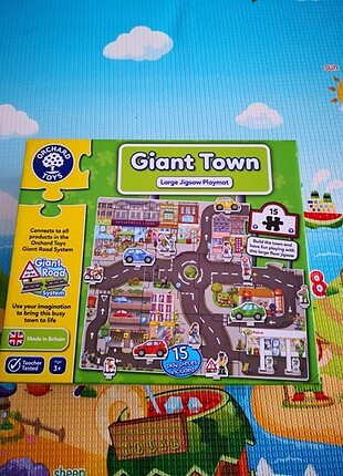 Orchard toys dev şehir puzzle 