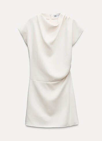 Zara Zara kısa drape elbise