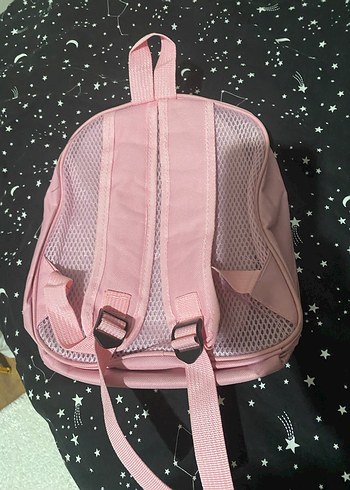 Renkli Pembe Minnie Mouse Okul Çantası - Görsel 2