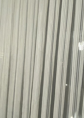 Gold çizgili Modern Beyaz Tül Perde - Görsel 2