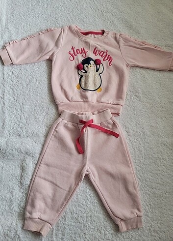 Kız bebek polar alt üst takım