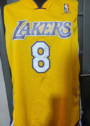 Lakers Basketbol Reebok Kobe Bryant Forması Lakers Altın - Görsel 2