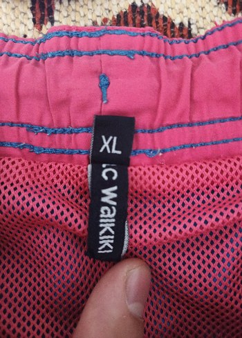 Mavi Bol Kesim Kısa Erkek short - Görsel 2