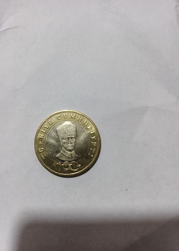 2023 100 yıl koleksiyonluk 5 tl - Görsel 2