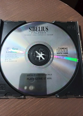 Sibelius Finlandia Müzik CD'si - Görsel 3