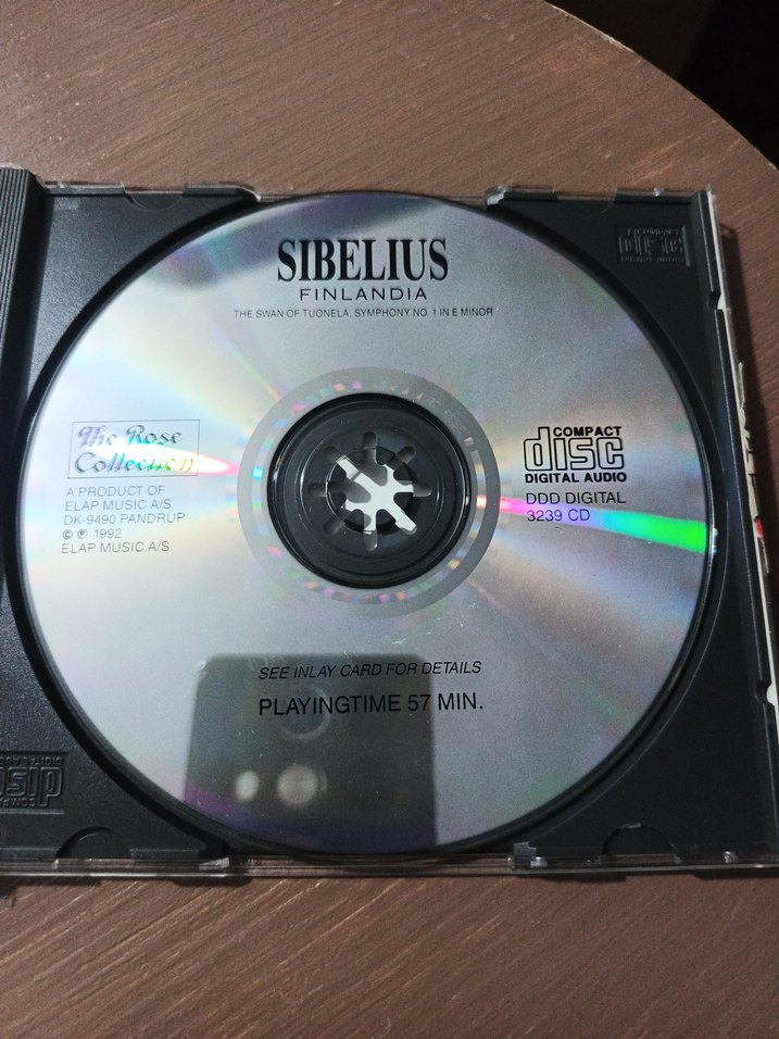 Sibelius Finlandia Müzik CD'si - Görsel 3