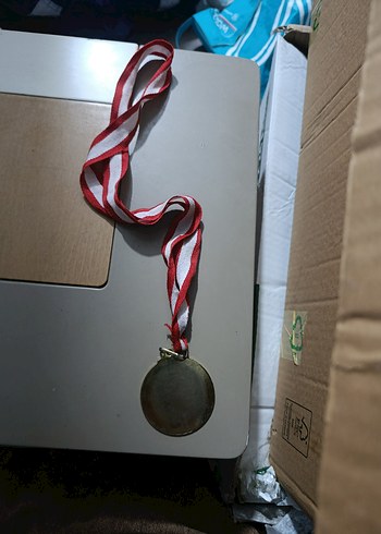 Altın Renkli Madalya Rozeti - Görsel 2