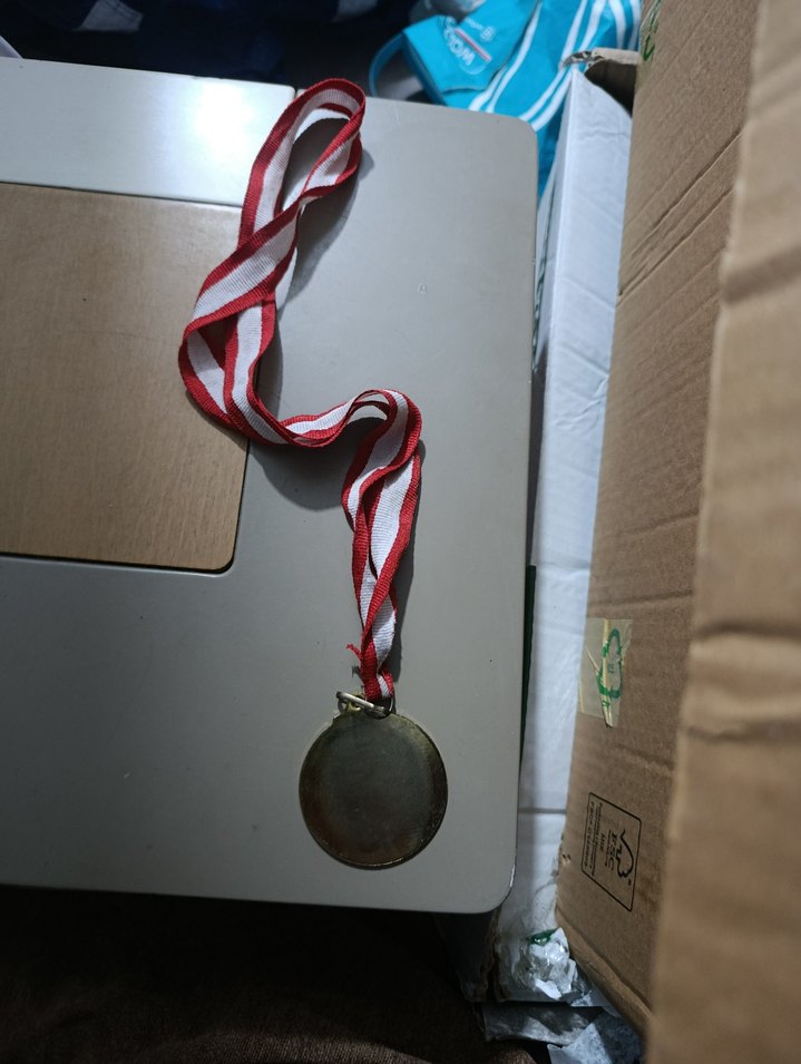 Altın Renkli Madalya Rozeti - Görsel 2