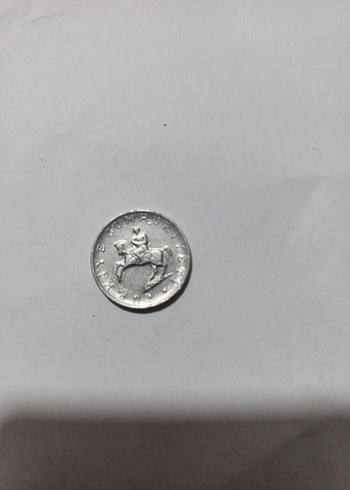 1982 Alüminyum 5 lira orjinal eski para - Görsel 2