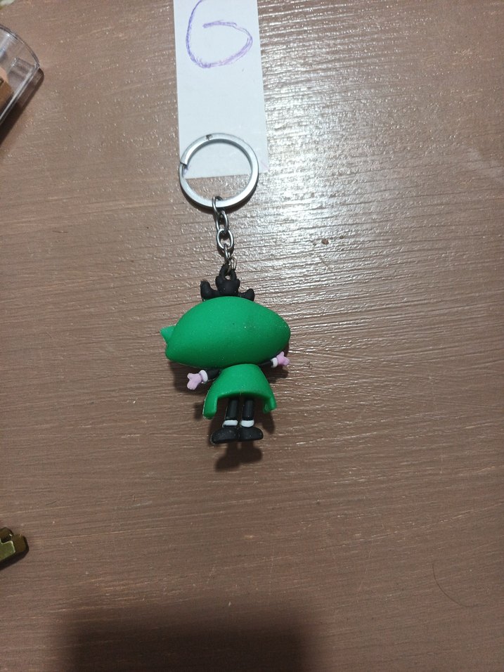 Renkli Gotik Zincirli Anahtarlık - Görsel 2