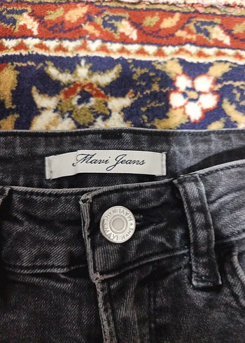 Kadın Siyah Mini Denim Şort - Görsel 2