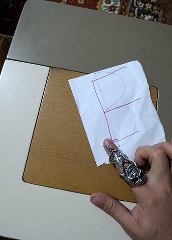 Gri Rock Punk Erkek Yüzük - Görsel 3