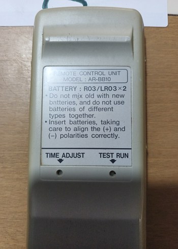 Gri Dijital Uzaktan Kumanda fujı klima - Görsel 4