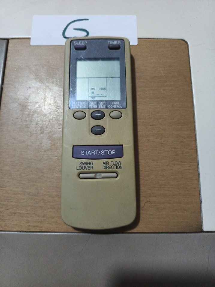 Gri Dijital Uzaktan Kumanda fujı klima - Görsel 2