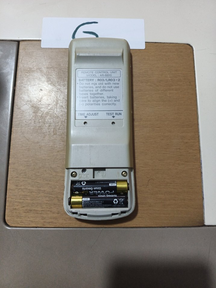 Gri Dijital Uzaktan Kumanda fujı klima - Görsel 3