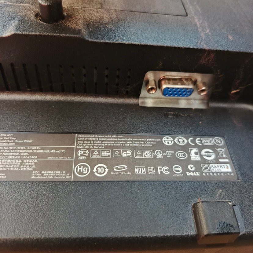 Gri Dell Monitör - Görsel 3