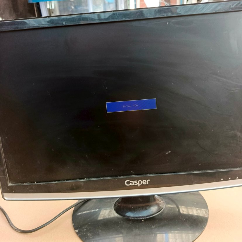 Casper Siyah Monitör - Görsel 2