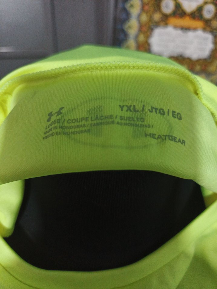 Sarı Baskılı Atletik Kısa Kollu Tişört - Görsel 4