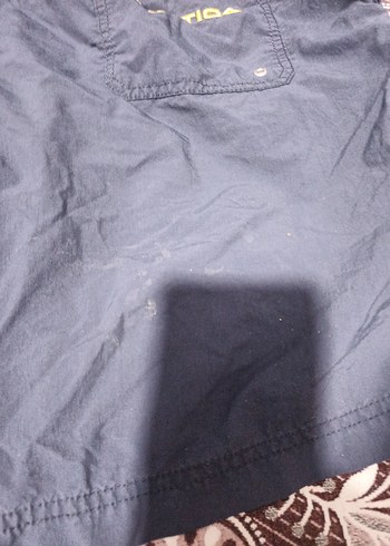 Erkek Gri Mavi Bağcıklı Kısa short - Görsel 3