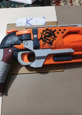 Turuncu Nerf Oyuncak Tabanca - Görsel 2