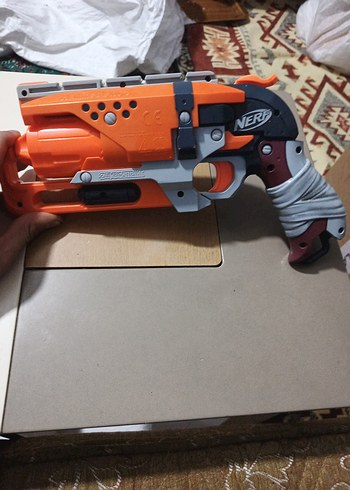 Turuncu Nerf Oyuncak Tabanca - Görsel 5