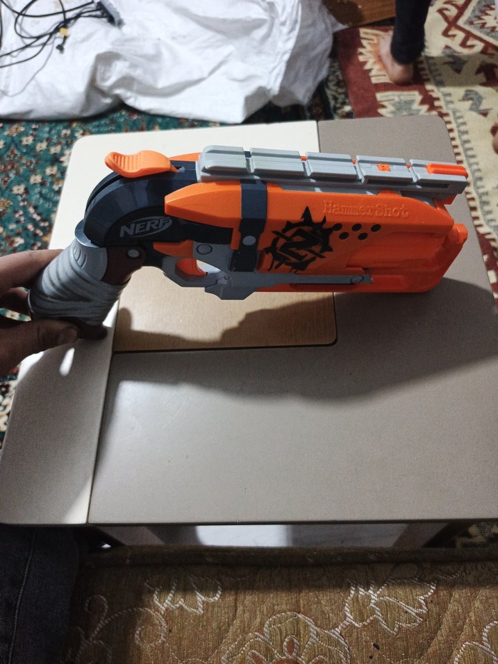 Turuncu Nerf Oyuncak Tabanca - Görsel 4