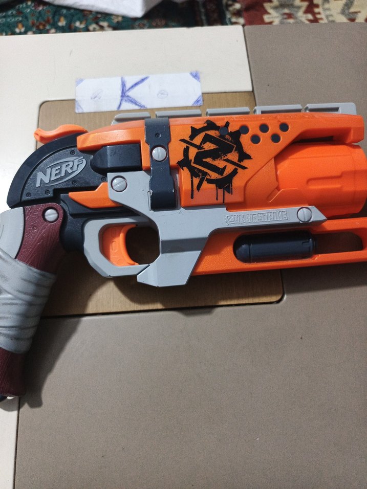 Turuncu Nerf Oyuncak Tabanca - Görsel 2