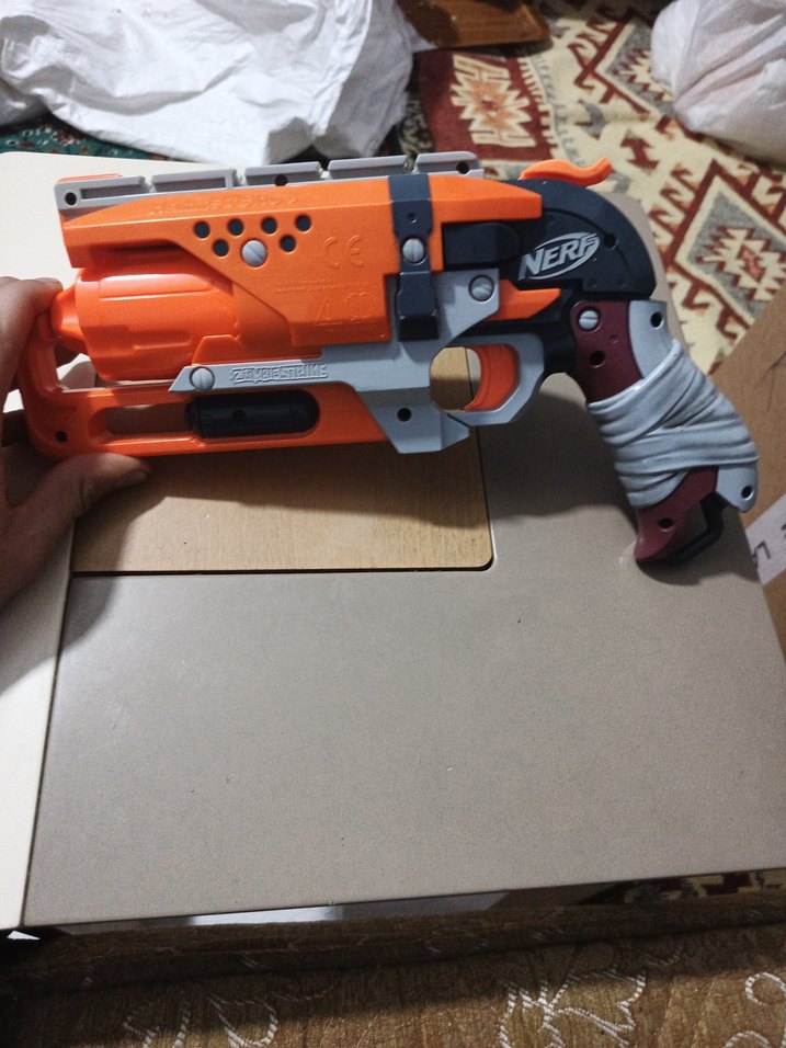 Turuncu Nerf Oyuncak Tabanca - Görsel 5