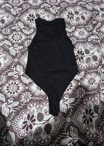 Dantel Detaylı Siyah Bohem Monokini - Görsel 3