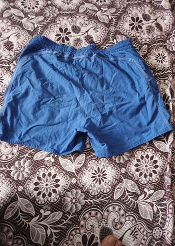 Erkek Mavi Mini Şort - Görsel 2