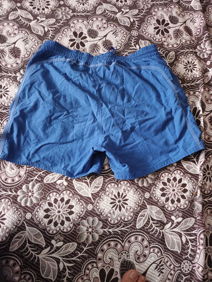 Erkek Mavi Mini Şort - Görsel 2