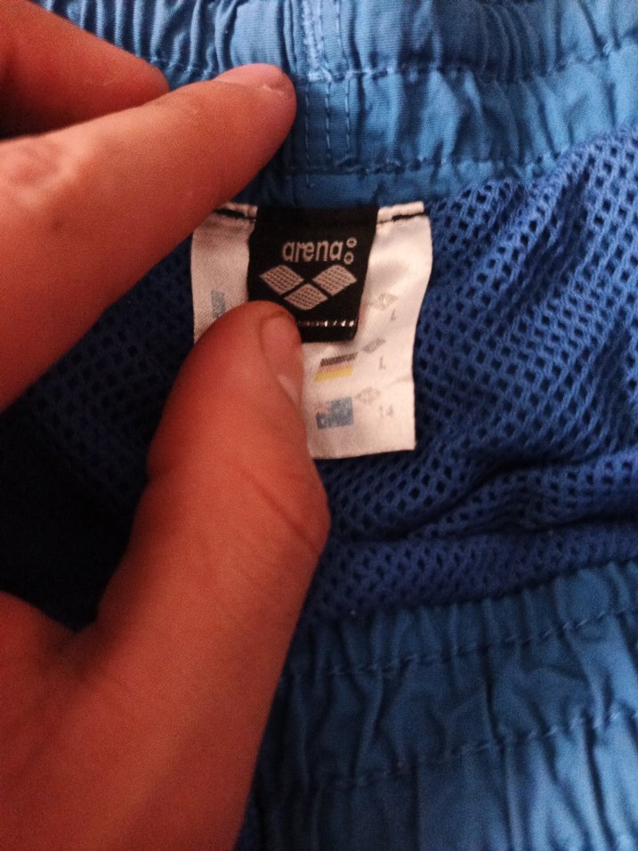 Erkek Mavi Mini Şort - Görsel 3