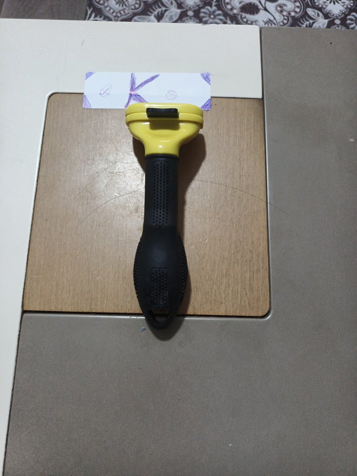 Sarı Kedi Tüy Toplama Fırçası - Görsel 2