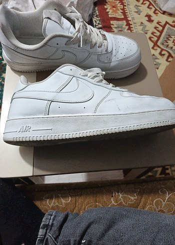 Beyaz Bağcıklı Spor Ayakkabı - Görsel 3