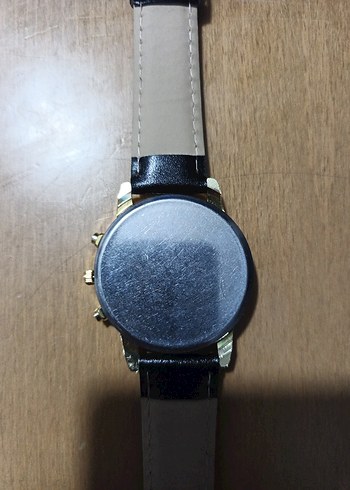 Siyah Minimalist Erkek Biker Saat - Görsel 5