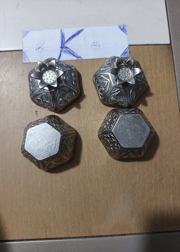 Gümüş Renkte Nar Lokumluk - Görsel 5