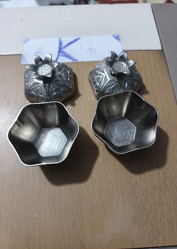 Gümüş Renkte Nar Lokumluk - Görsel 3