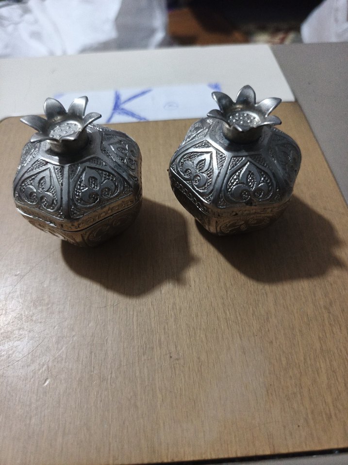 Gümüş Renkte Nar Lokumluk - Görsel 2