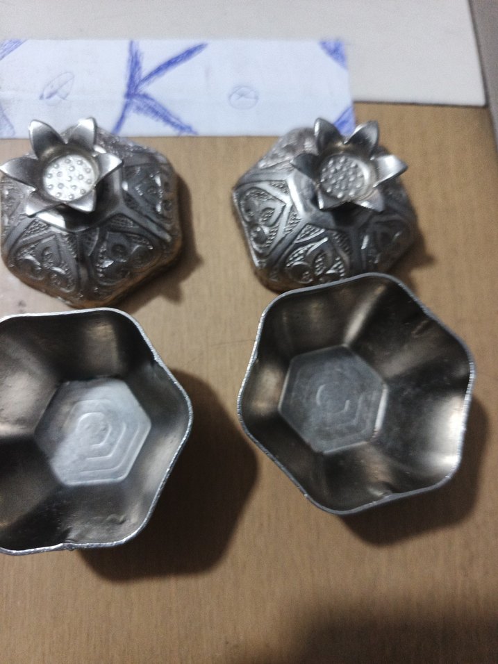 Gümüş Renkte Nar Lokumluk - Görsel 4