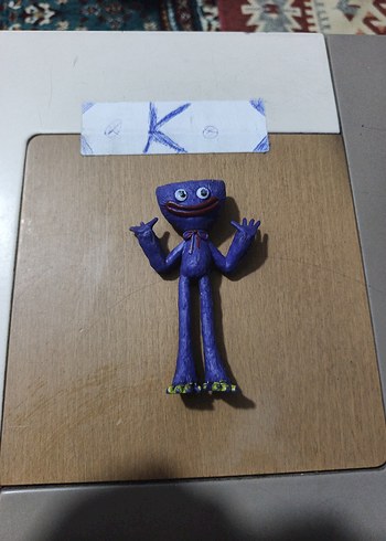 Renkli Mavi Aksiyon Figürü - Görsel 4