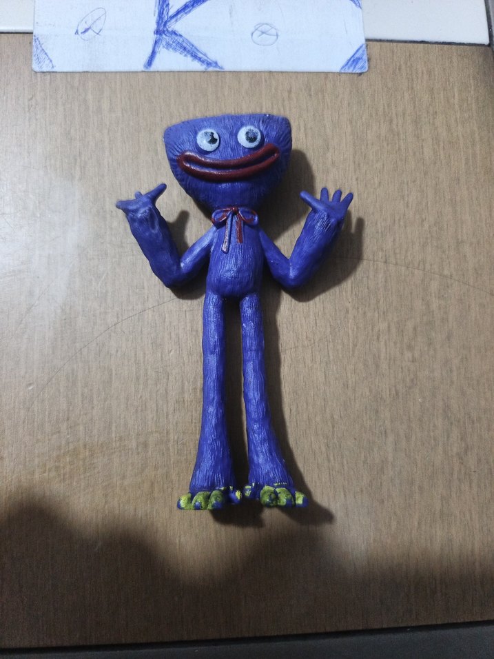 Renkli Mavi Aksiyon Figürü - Görsel 3