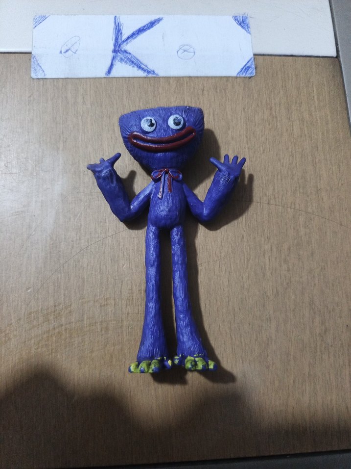 Renkli Mavi Aksiyon Figürü - Görsel 2