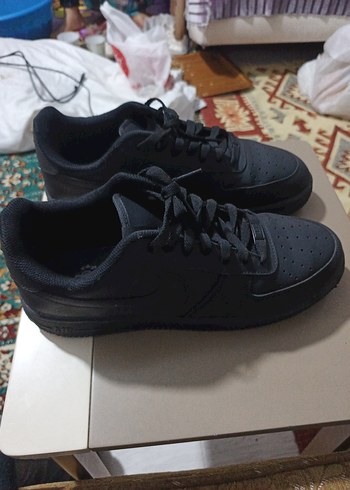 Nike Air Force Siyah Günlük Ayakkabı - Görsel 2
