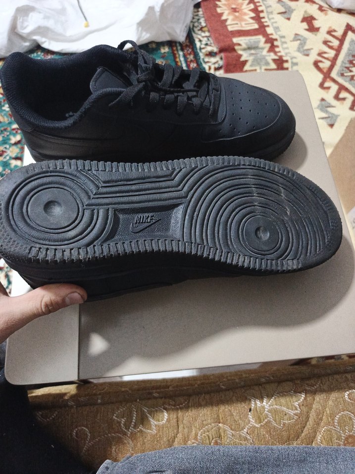 Nike Air Force Siyah Günlük Ayakkabı - Görsel 4