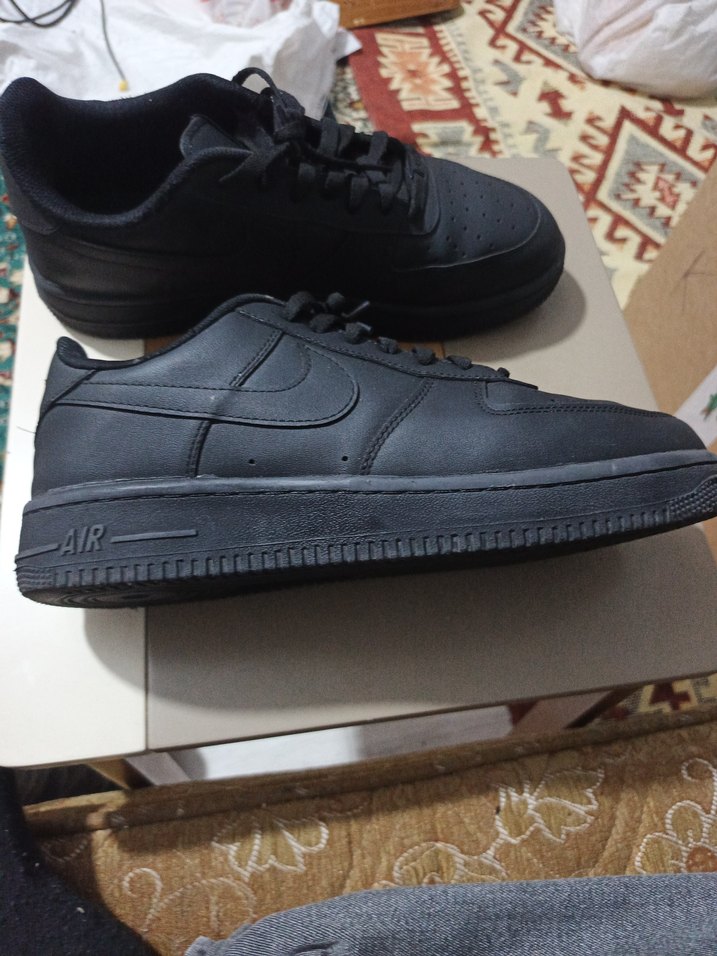 Nike Air Force Siyah Günlük Ayakkabı - Görsel 3