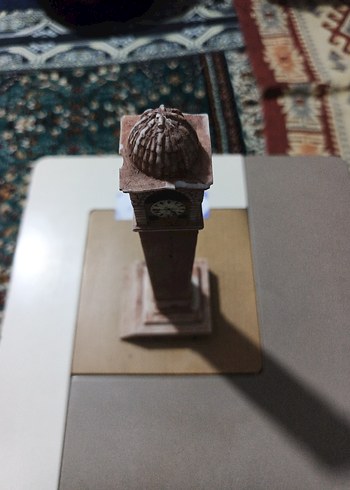 Adana İşi Eskitme Büyük Saat Biblo 35 cm - Görsel 8