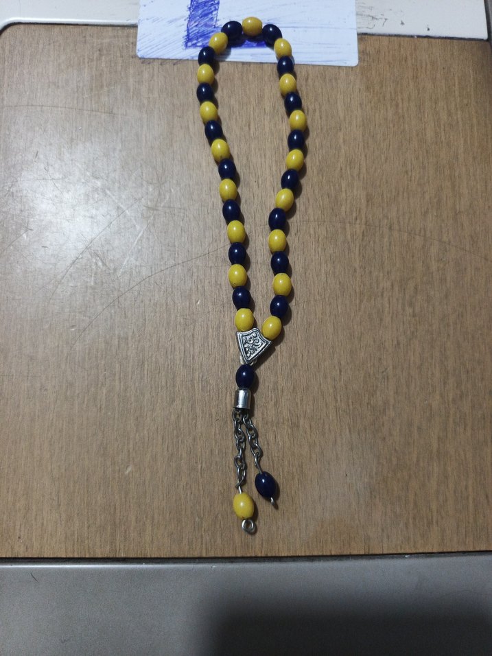 Sarı-Bohem Erkek Tesbih - Görsel 2