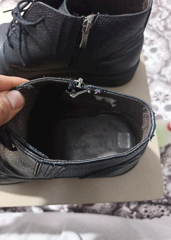 Siyah Bağcıklı Erkek Kauçuk Bot - Görsel 4